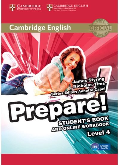 Cambridge English Prepare! Level 4 Students Book and Online Workbook
