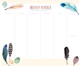 Feathers Desk Pad