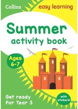 Year 2 to Year 3 Summer Activity Book with stickers