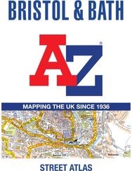 Bristol and Bath A-Z Street Atlas: Accurate Street Map for Easy Navigation (A5)
