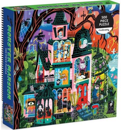 Monster Mansion 500 Piece Family Puzzle