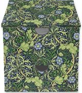 William Morris: Seaweed Flame Tree Memo Box with Drawer