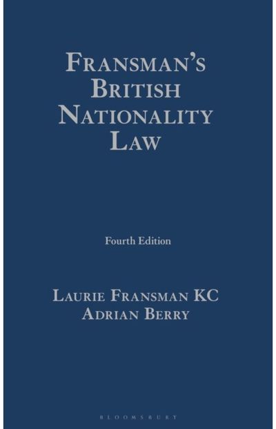Fransman’s British Nationality Law