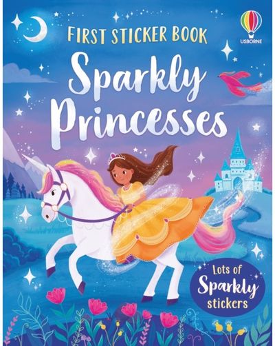 First Sticker Book Sparkly Princesses