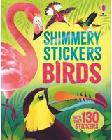 Shimmery Stickers Birds
