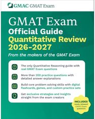 GMAT Official Guide Quantitative Review 2026 - 2027: Book + Online Question Bank