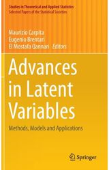 Advances in Latent Variables: Methods, Models and Applications