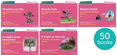 Read Write Inc. Phonics: Pink Set 3 More Storybooks (Pack of 50)