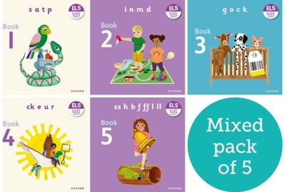 Essential Letters and Sounds: Essential Blending Books: Phase 2 Class Pack