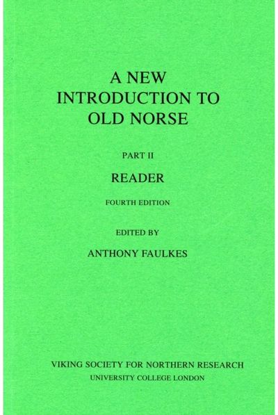 New Introduction to Old Norse