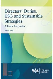Directors Duties, ESG and Sustainable Strategies: A Fresh Perspective