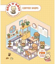 Cute n Cozy Sticker Therapy: Coffee Shops: Over 500 reusable stickers!