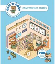 Cute n Cozy Sticker Therapy: Convenience Stores: Over 500 Reusable Stickers!