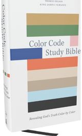 Color Code Study Bible, Revealing Gods Truth Color by Color (KJV, Hardcover, Red Letter)