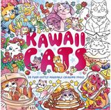 Kawaii Cats: 50 Purr-fectly Adorable Coloring Pages