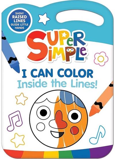 Super Simple™ I Can Color Inside the Lines!