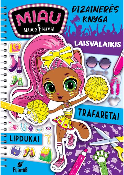 Miau mados namai. Dizainerės knyga /2 rūšys/