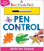 Skills for School: Pen Control (See, Touch, Feel): A Wipe-Clean Book to Practice Pen Control