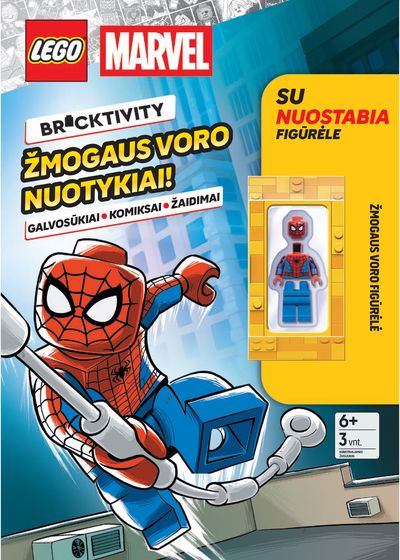LEGO® MARVEL. Žmogaus Voro nuotykiai!