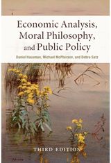 Economic Analysis, Moral Philosophy, and Public Policy