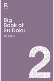 Big Book of Su Doku Book 2: a bumper sudoku book for adults containing 300 puzzles