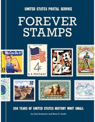 Forever Stamps: 250 Years of United States History Writ Small