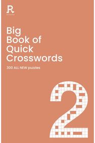 Big Book of Quick Crosswords Book 2 NEW EDITION: a bumper crossword book for adults containing 300 ALL NEW puzzles