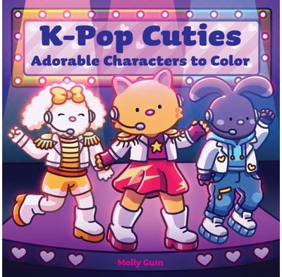 K-Pop Cuties: Adorable Characters to Color