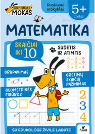 Šuniukas Mokas. Matematika nuo 5 m.