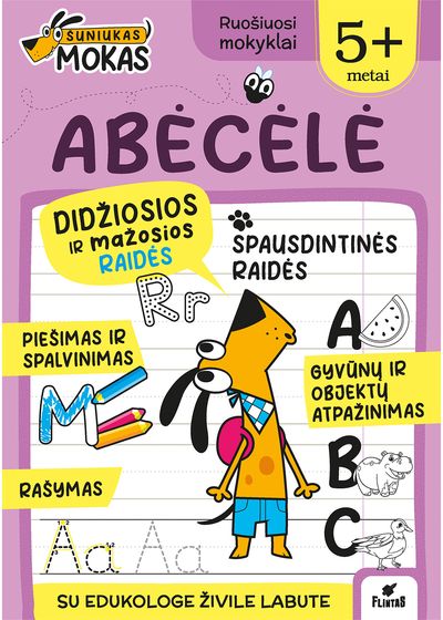 Šuniukas Mokas. Abėcėlė