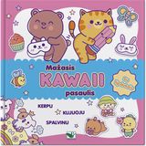Mažasis KAWAII pasaulis. Su lipdukais. Kerpu, klijuoju, spalvinu