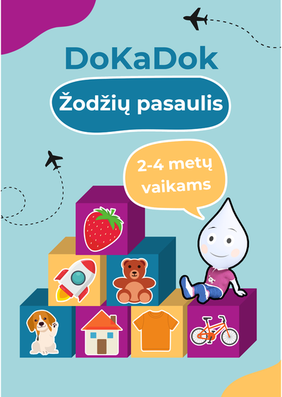 Žodžių pasaulis 2-4 metų vaikams