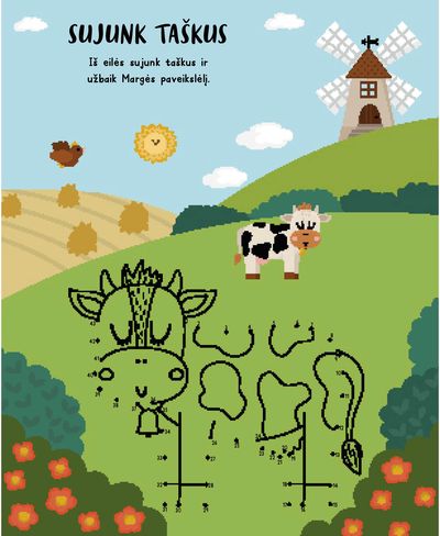 Šaunusis ūkis. Lipdukų knyga