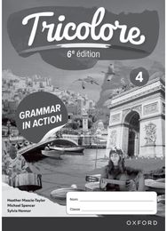 Tricolore 6e edition: 14-16: Grammar in Action Workbook 4 (Pack 0f 8)