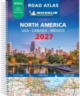 USA - Canada - Mexico 2027 Road Atlas (A4-Spiral)