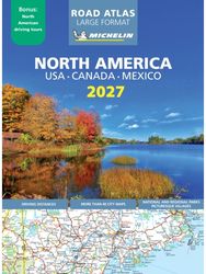 USA - Canada - Mexico 2027 Atlas (Large Format A3-Paperback)