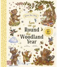 Brown Bear Wood: Here We Go Round the Woodland Year: A Lift-the-Flap Book (With Over 60 Flaps)