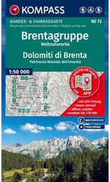 Brentagruppe - Dolomiti di Brenta Hiking and Cycling Map: 1:50,000 scale