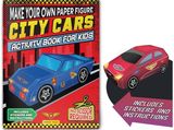 Make your own Paper Figure - City Cars (Activity Book for kids)