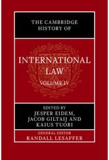 Cambridge History of International Law: Volume 4, International Law in the Middle East and the Mediterranean during Antiquity