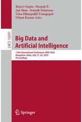 Big Data and Artificial Intelligence: 13th International Conference, BDA 2025, Bangalore, India, July 17–20, 2025, Proceedings