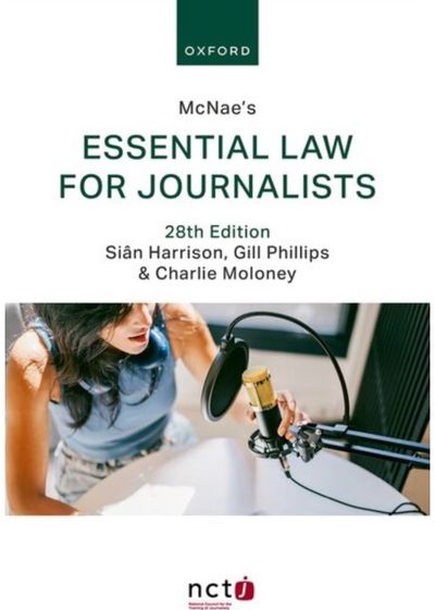 McNaes Essential Law for Journalists