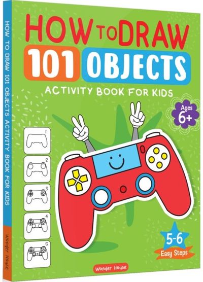 How to Draw: 101 Objects (Activity Books for Kids) (Ages 5+)