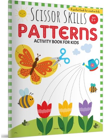 Scissor Skills: Patterns (Activity Book for Kids)