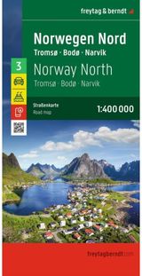 Norway North - Road Map: Tromso - Bodo - Narvik