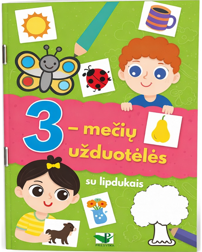3-mečių užduotėlės su lipdukais