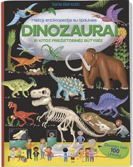Mažoji enciklopedija su lipdukais. Dinozaurai ir kitos priešistorinės būtybės