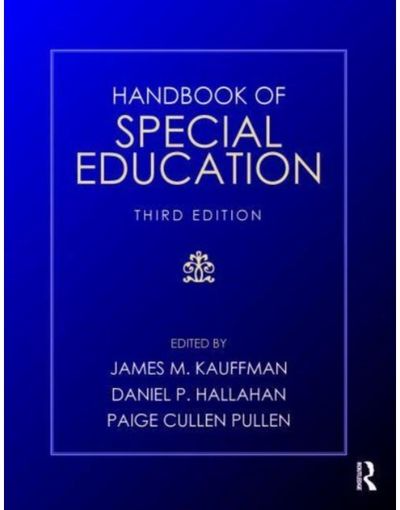 Handbook of Special Education