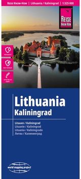 Lithuania and Kaliningrad (1:325.000)