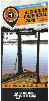 Algonquin Provincial Park Ontario - Recreation Map
